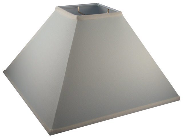 Hardback Sharp Corner Square Coolie Lamp Shade